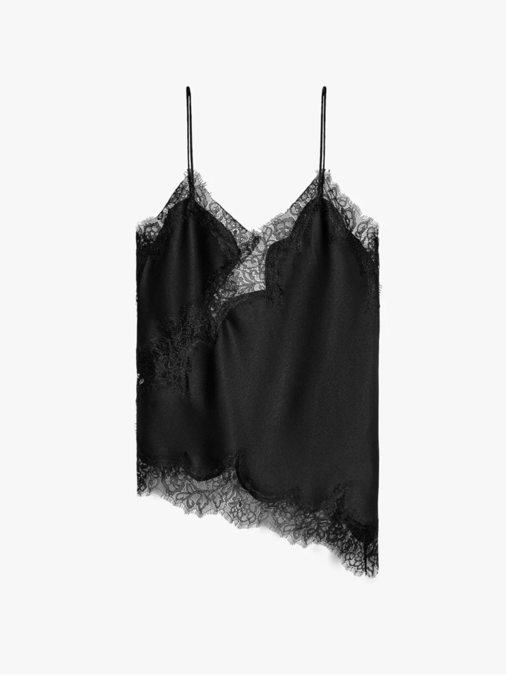 ZW COLLECTION LACE CAMISOLE
TOP - BLACK (SIZE: L)